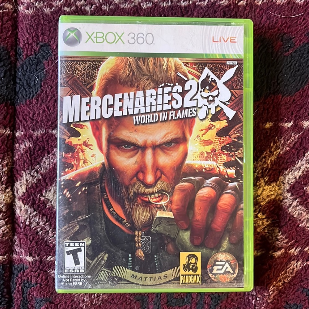 Mercenaries 2 World in Flames for xbox360